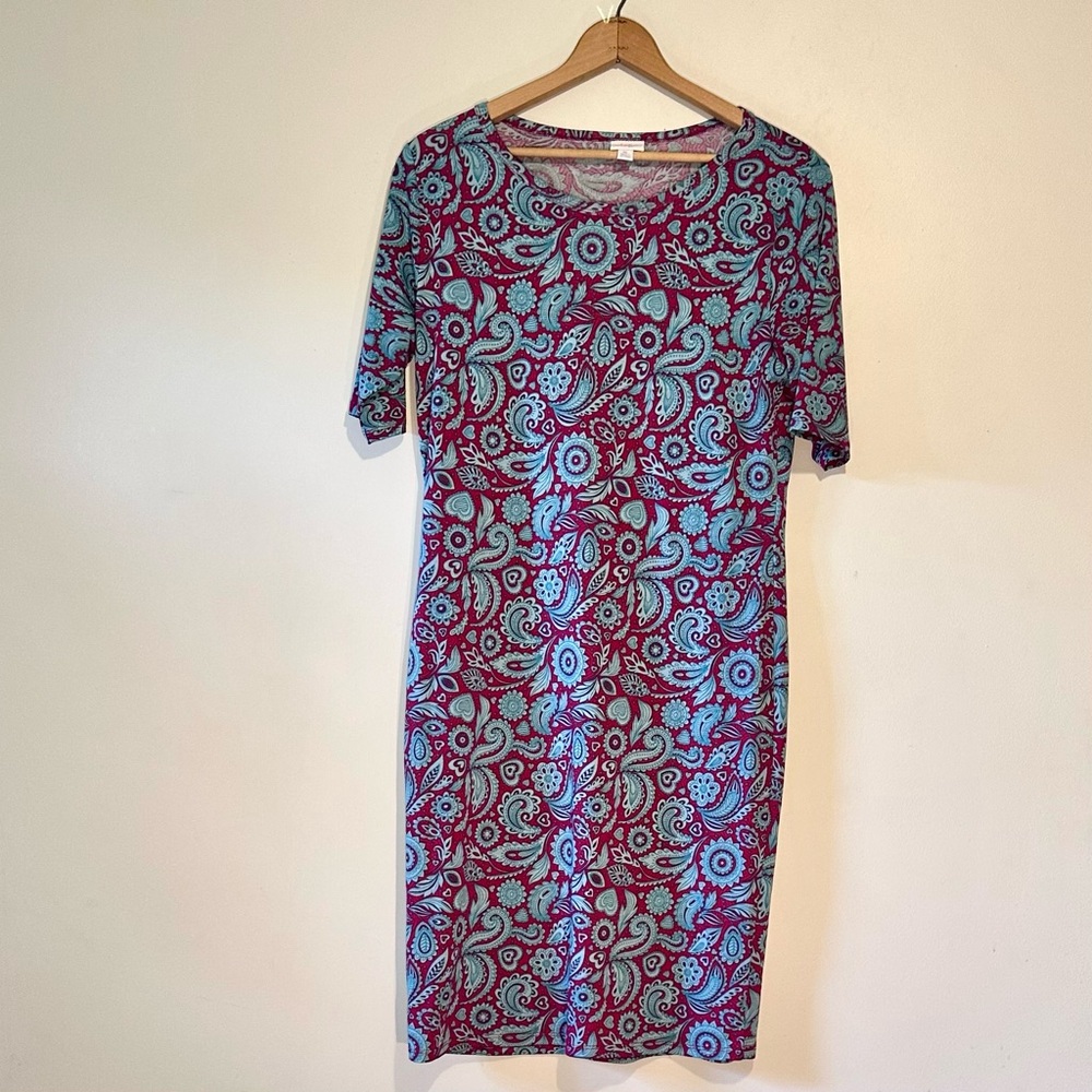 LuLaRoe Sz XL Jersey Dress
